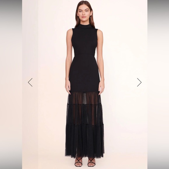 STAUD Dresses & Skirts - STAUD DAFFODIL DRESS - BLACK